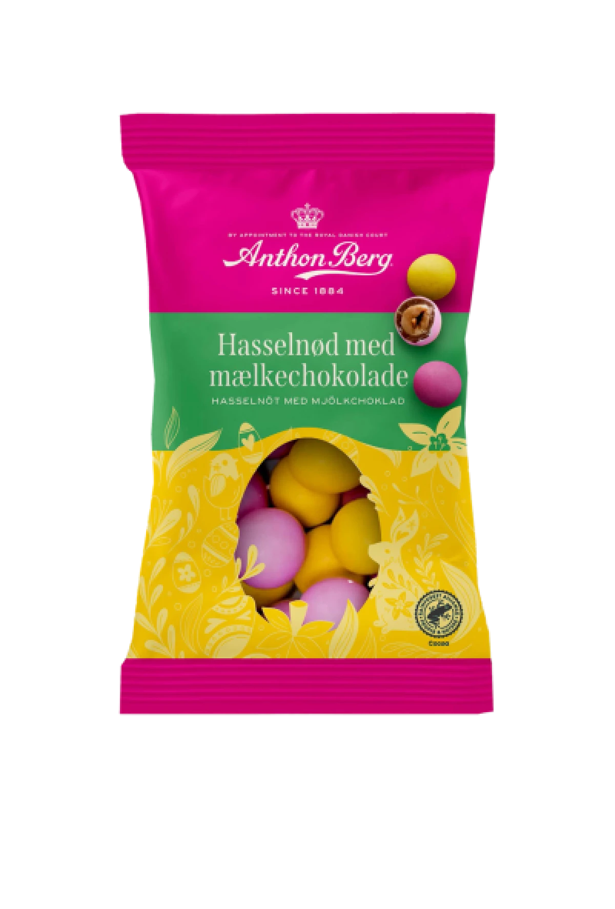 Anthon Berg, Hasselnødder m. chokoladeovertræk og sukkerskal