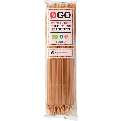 Øgo Spaghetti Fuldkorn Øko 500 g
