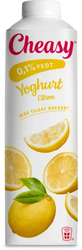 Cheasy, Yoghurt m. citron 0,1% fedt