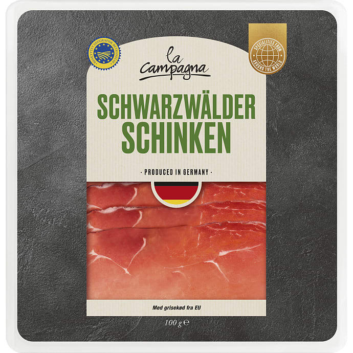 La Campagna, Schwarzwald skinke i skiver