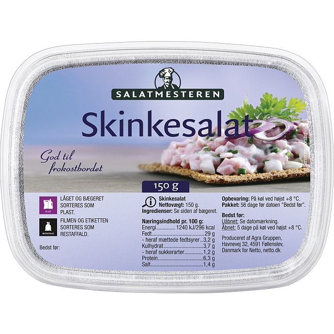 Salatmesteren, Skinkesalat