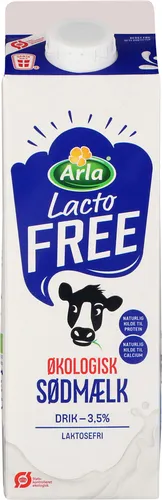 Arla LactoFree Sødmælk 3,5% laktosefri øko 1 L