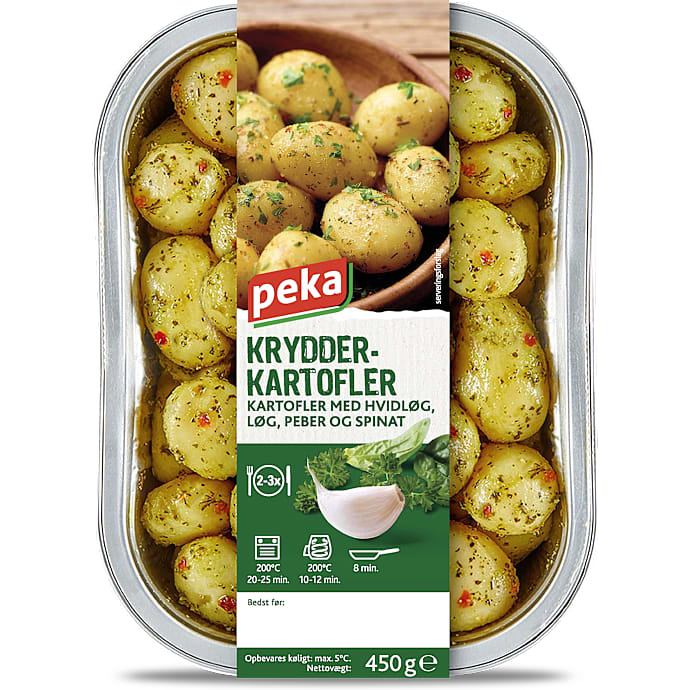 Krydderkartofler 450 g, Peka