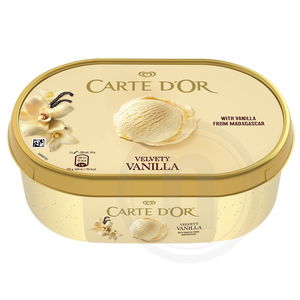 Carte d'Or, Mælkeis m. vanilje