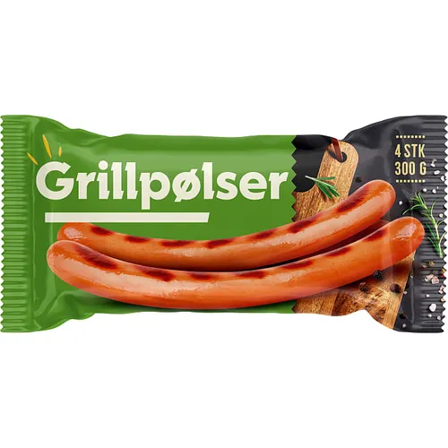 Pølseriet, Grillpølser 70% kød