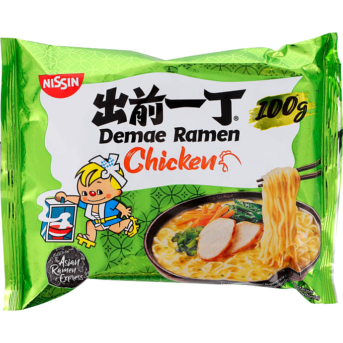 Nissin, Instant nudler m. kyllingesmag