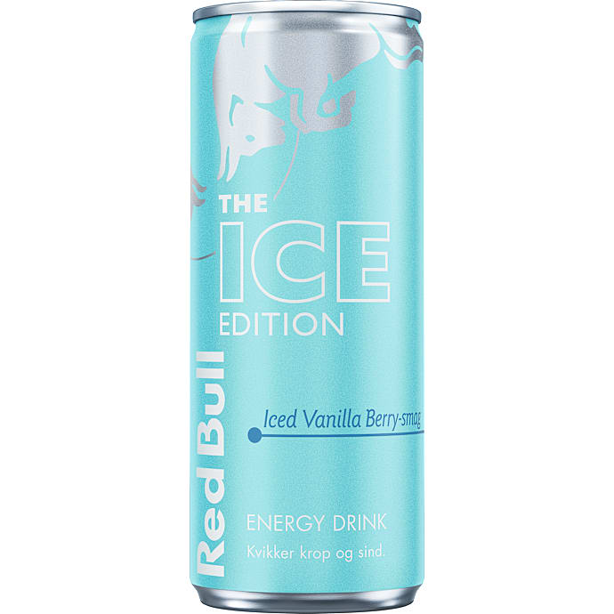 Energidrik m. vanilje- & bærsmag, Red Bull