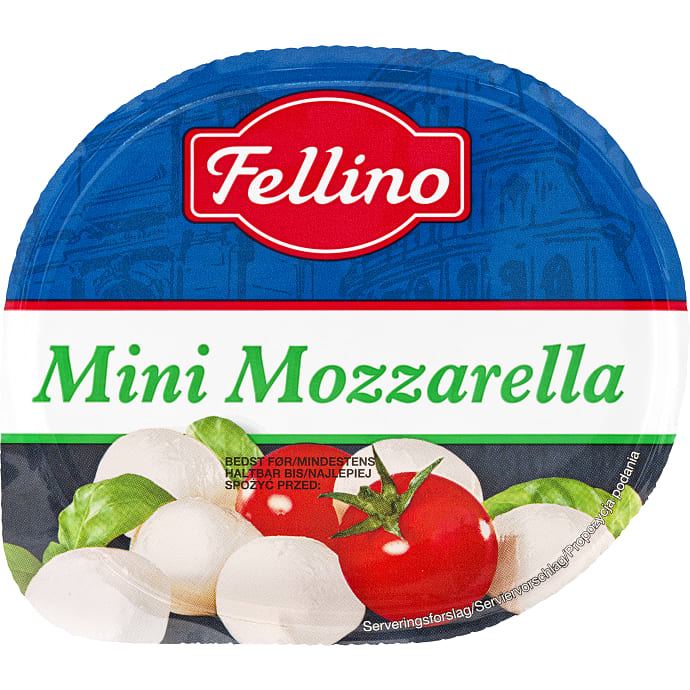 Fellino, Mozzarella mini 19% fedt