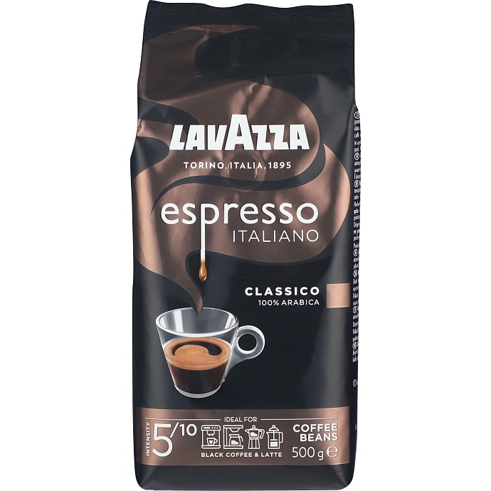 Hele Kaffebønner espresso Italiano, Lavazza