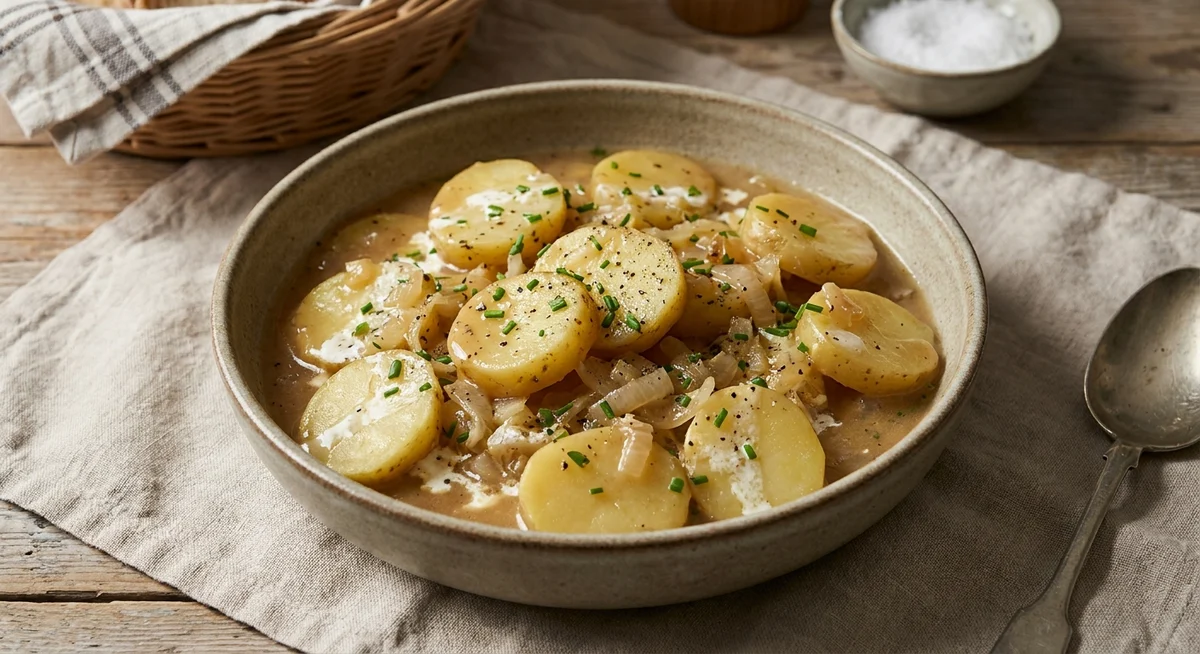 Varm kartoffelsalat