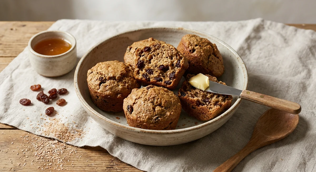 Fuldkornsmuffins
