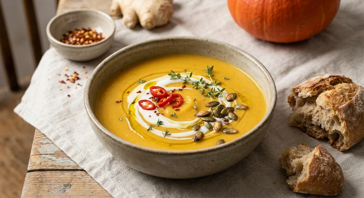 Hokkaidosuppe med chili