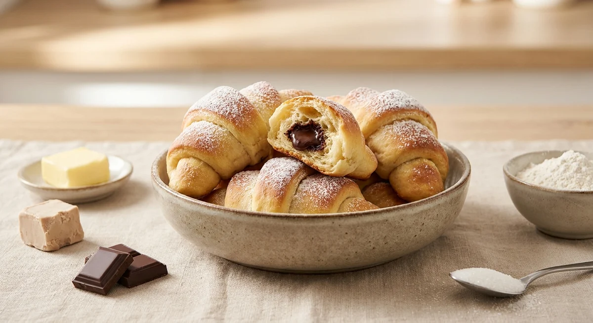 Chokoladecroissant